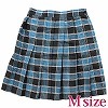 チェック柄プリーツスカート M(コスチューム)