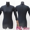 七部袖丈ハイネックレオタード単品 BIG(コスチューム)