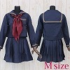 女学院セーラー服(冬制服) M(コスチューム)