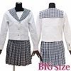 私立学園のセーラー服(中間服) BIG(コスチューム)
