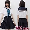 インターナショナルスクールのセーラー服(夏服) BIG(コスチューム)