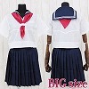 ミッション系中高一貫校のセーラー服(夏服) BIG(コスチューム)